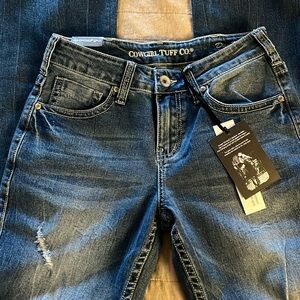 NWT Cowgirl Tuff Daydreamer Bootcut Jeans 27S short
